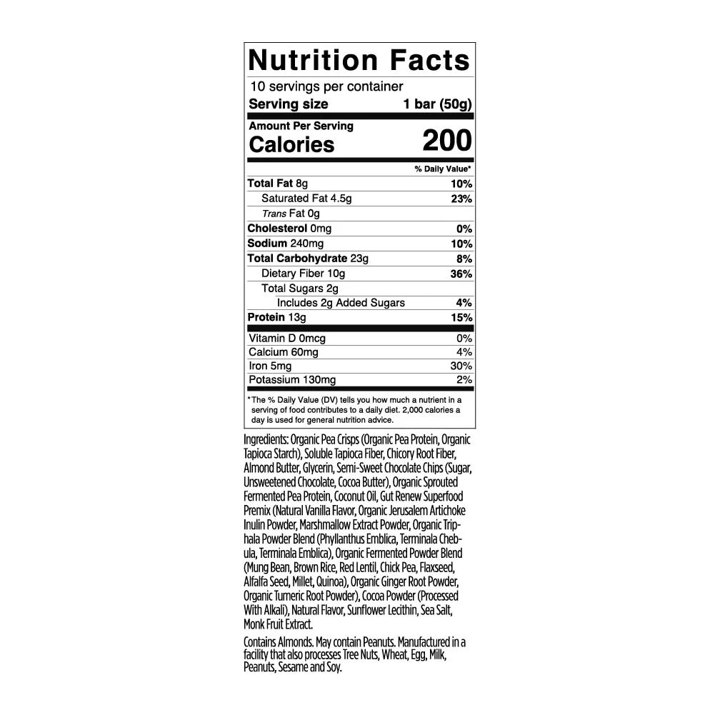 GUT RENEW Chocolate Crisp Snack Bar - Image 4