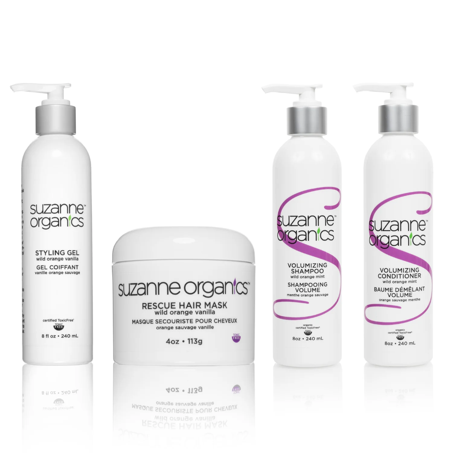 Wild Orange Hair Care 4-Piece Kit